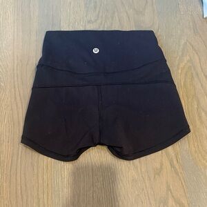 lululemon athletica Midnight Black Athletic Shorts
